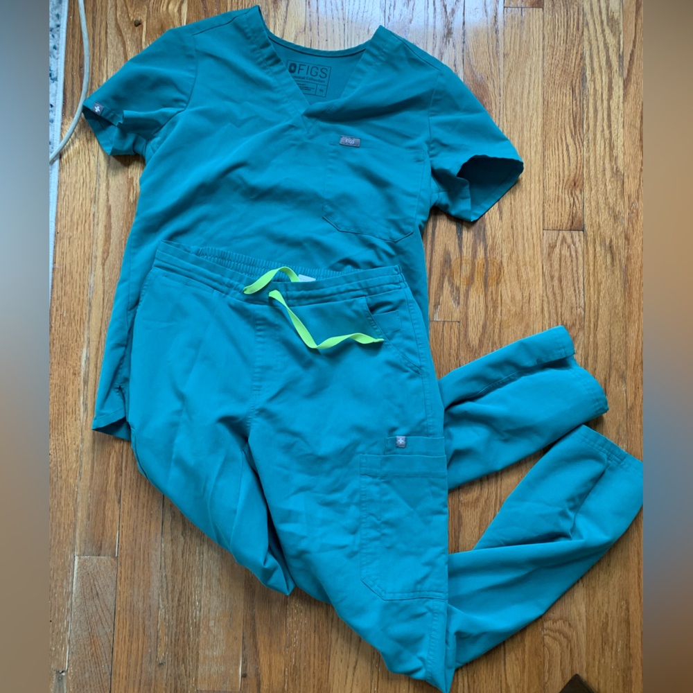 Figs Marine Scrub Set